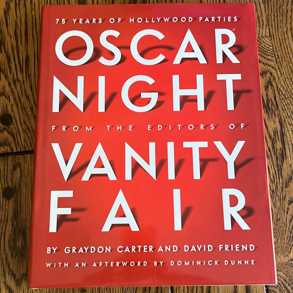 Oscar Night From The Editors Of Vanity Fair Signed By Dominick Dunne